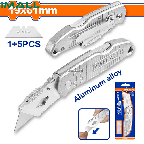 Dao gập tiện dụng 19x61mm Wadfow WSK94610