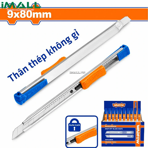 Dao rọc giấy 9x80mm Wadfow WSK15090