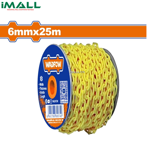 Dây xích nhựa PP 6mmx25m Wadfow WYJ6A060