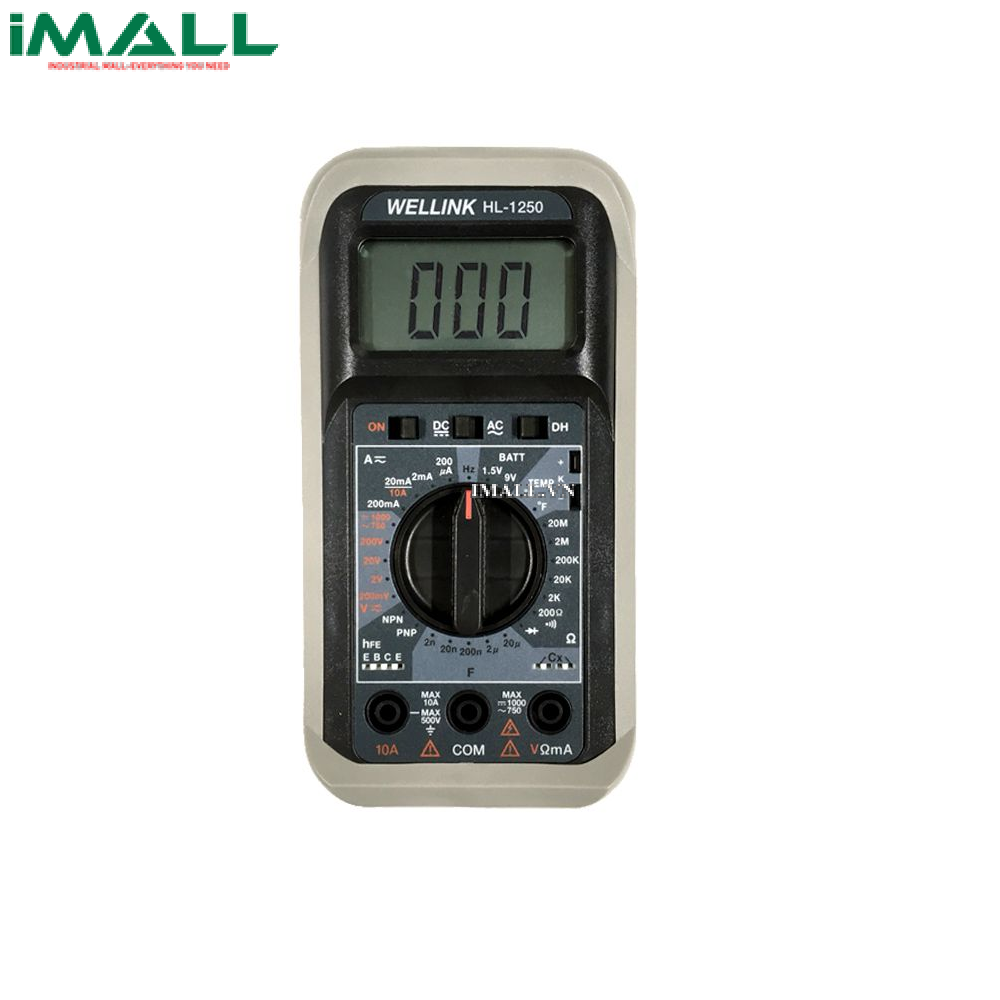 Đồng hồ vạn năng hiện số WELLINK HL-1250