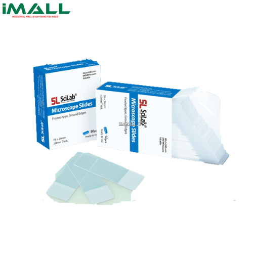 Lam kính (Ground Edge 45°, Frosted-end) SciLab SL.Sli10250