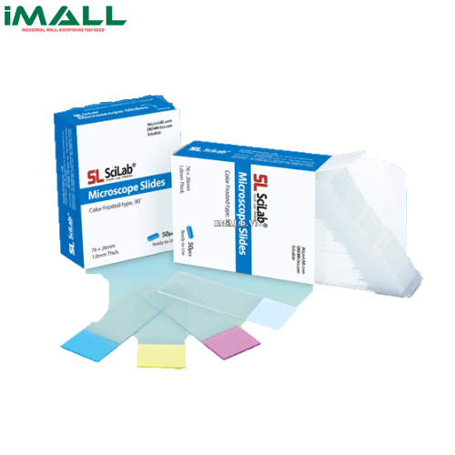 Lam kính (Kính mài viền 90°, Trắng) SciLab SL.Sli10310