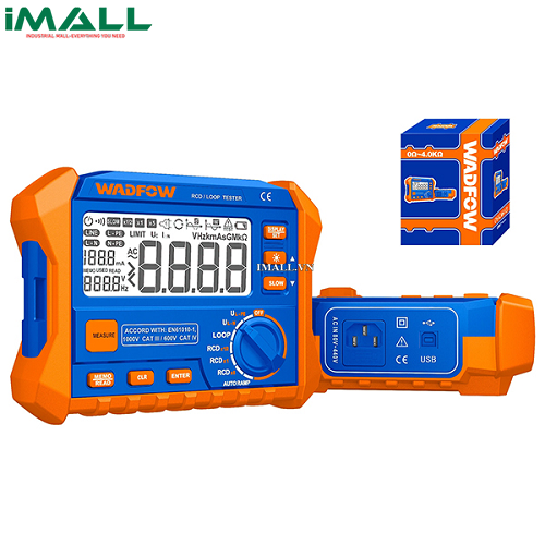 Thiết bị đo điện trở tiếp đất (0.1~4.0Ω) Wadfow WDM9504