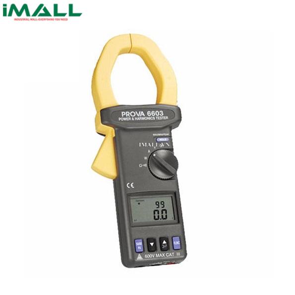 Ampe kìm đo công suất và hài TES Prova 6605 (3 pha)0