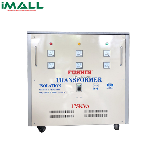 Biến áp cách ly 3P 380V/220V 300KVA - Dây Đồng Fushin S.IICC3P-300K0