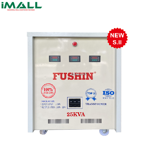 Biến áp cách ly 3P 380V/220V 30KVA - Dây Đồng Fushin S.IICC3P-30K0