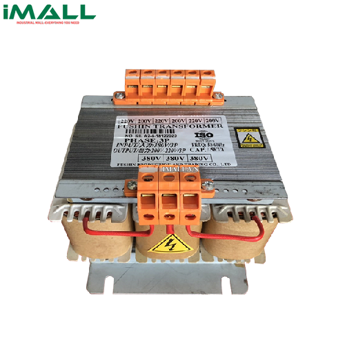 Biến áp tự ngẫu 3P 380V/220V-200V 2KVA-Dây Đồng Fushin BTA1-3P-2K(38/22)0