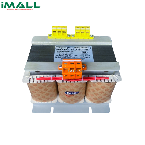 Cách ly 3P 380V/200V-220V 3KVA-Dây Đồng Fushin BTA2-3P-3K0