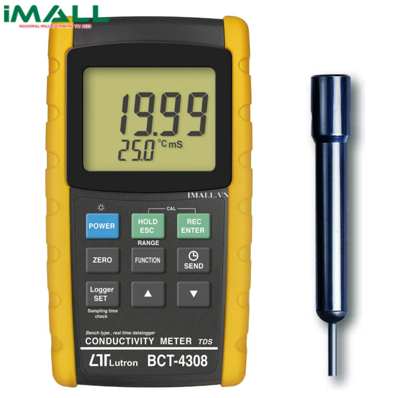 Máy đo độ dẫn EC/TDS Lutron BCT-4308 (RS232/USB, Data logger)